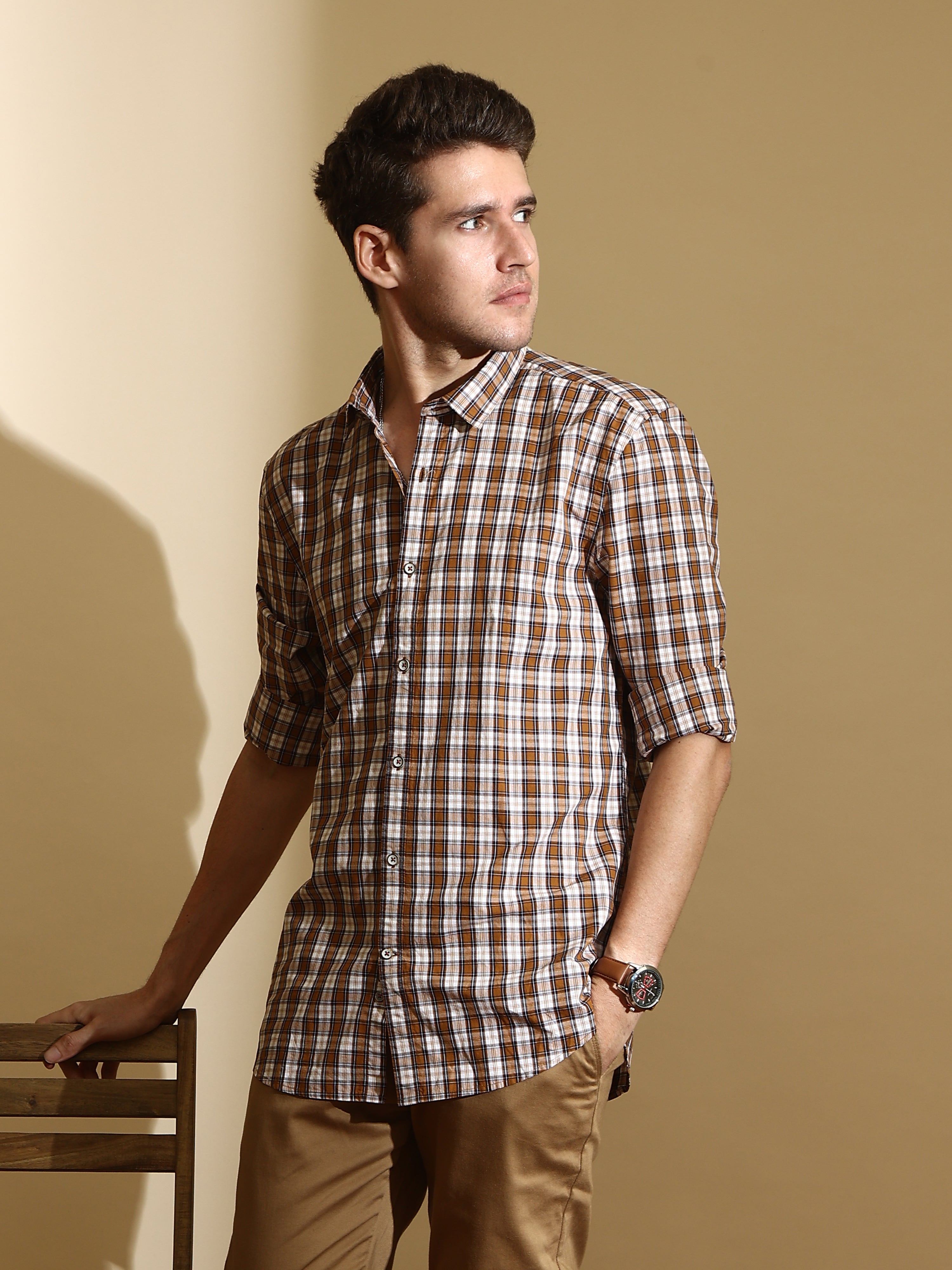 Men's Check Shirts - Buy Casual Check Shirt, Chex Shirt Online at