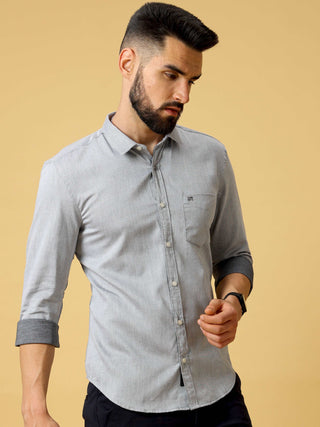 Blue Grey Full Sleeve Shirt shop online at Estilocus. DETAILS & CARE This pure cotton Solid shirt is a stylish go-to for laidback days. Cut in a comfy regular fit, with a classic button-down front and chest pocket. 100% premium cotton full sleeve Solid So