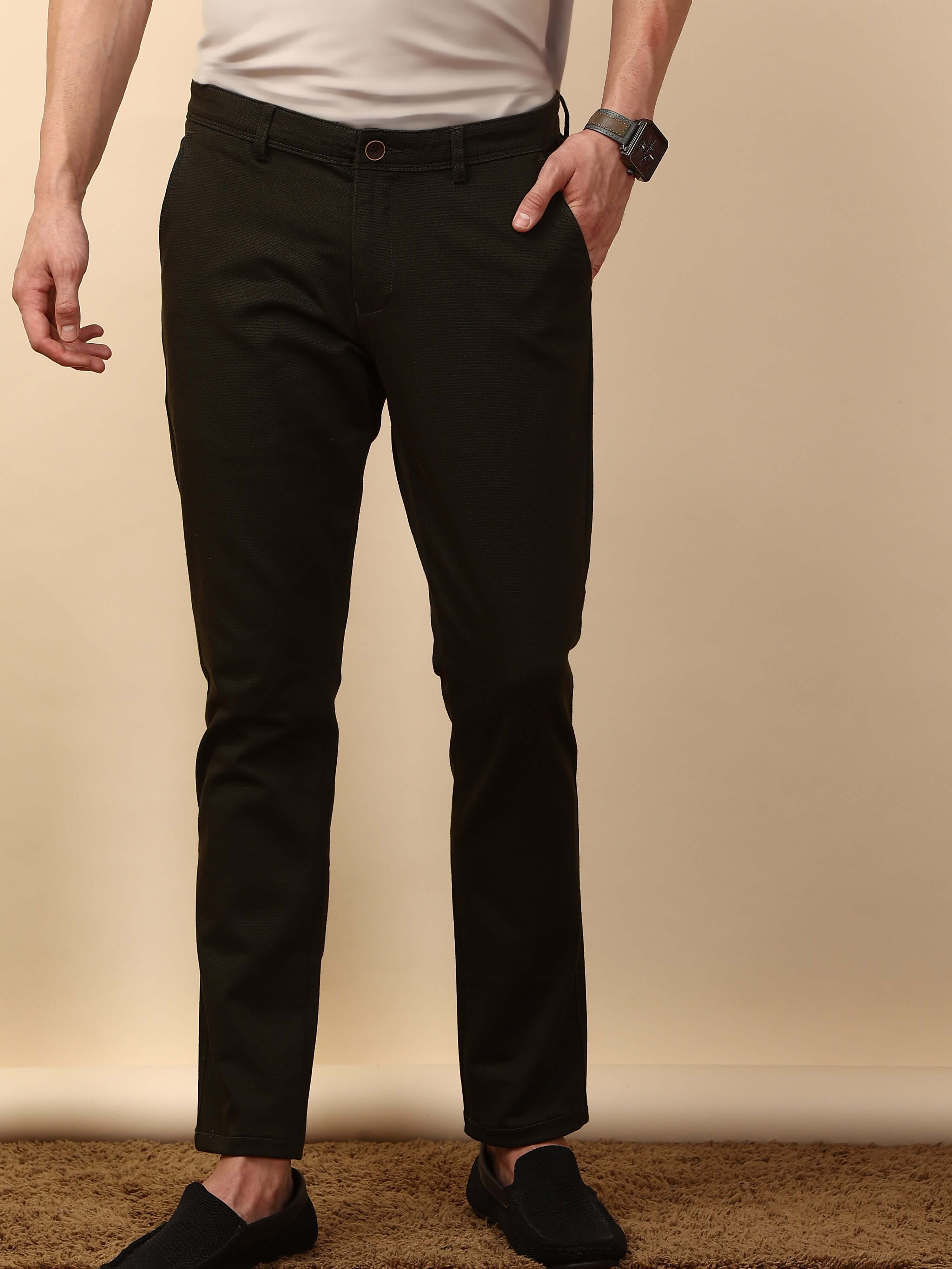 Olive Night Chino Pants
