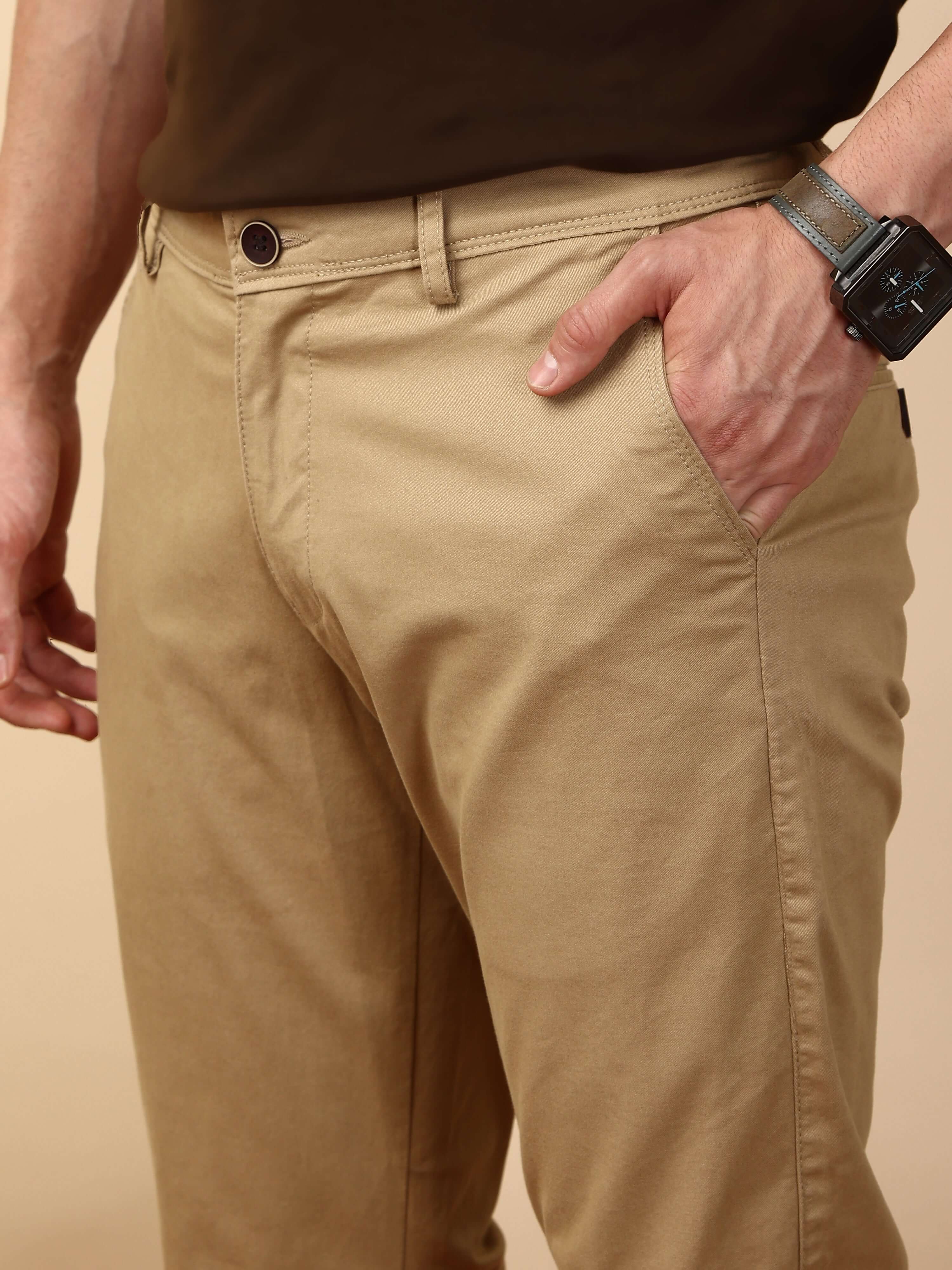 Camel Tan Chino Pants
