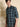 Green square check casual full sleeves shirt