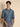 Light gray floral printed full sleeve casual shirt