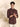 Cubic Navy Red Semi Casual Full Sleeve Shirt
