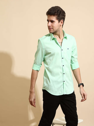 Light Green Casual shirt shop online at Estilocus. DETAILS & CARE This pure cotton Checked shirt is a stylish go-to for laid back days. Cut in a comfy regular fit, with a classic button-down front and chest pocket. 100% premium cotton full sleeve shirt Ch