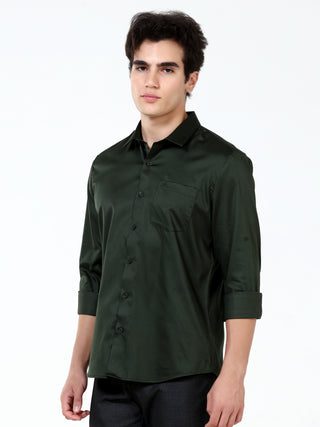 Lush Green Satin Solid classic