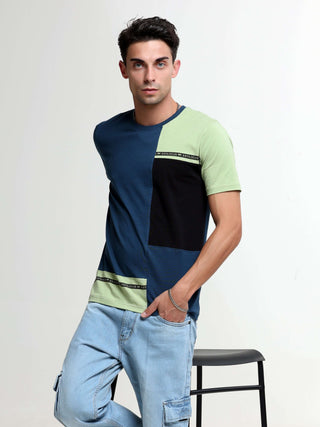 Thrive cardamom green light weight tshirt shop online at Estilocus. This relax-fit Cut and Sew T-shirt is comfortable and the perfect essential all year round. Pair it with white jeans and sneakers and layer it up with a denim jacket for a casual and put-