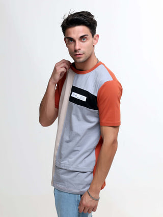 Ignite tangy orange light weight tshirt shop online at Estilocus. This relax-fit Cut and Sew T-shirt is comfortable and the perfect essential all year round. Pair it with white jeans and sneakers and layer it up with a denim jacket for a casual and put-to