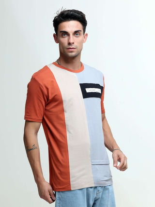 Ignite tangy orange light weight tshirt shop online at Estilocus. This relax-fit Cut and Sew T-shirt is comfortable and the perfect essential all year round. Pair it with white jeans and sneakers and layer it up with a denim jacket for a casual and put-to