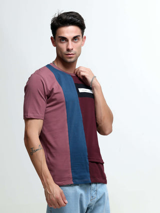 Ignite burnt prune light weight tshirt shop online at Estilocus. This relax-fit Cut and Sew T-shirt is comfortable and the perfect essential all year round. Pair it with white jeans and sneakers and layer it up with a denim jacket for a casual and put-tog