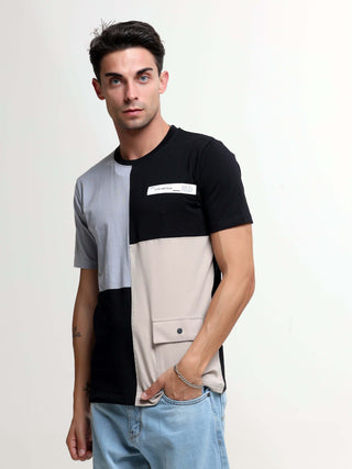 Turbo sand beige light weight tshirt shop online at Estilocus. This relax-fit Cut and Sew T-shirt is comfortable and the perfect essential all year round. Pair it with white jeans and sneakers and layer it up with a denim jacket for a casual and put-toget