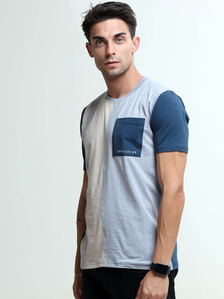 Surge enamel blue light weight tshirt shop online at Estilocus. This relax-fit Cut and Sew T-shirt is comfortable and the perfect essential all year round. Pair it with white jeans and sneakers and layer it up with a denim jacket for a casual and put-toge