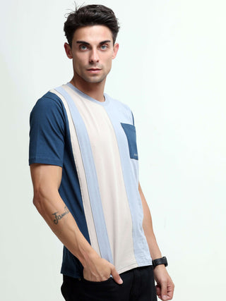 Surge enamel blue light weight tshirt shop online at Estilocus. This relax-fit Cut and Sew T-shirt is comfortable and the perfect essential all year round. Pair it with white jeans and sneakers and layer it up with a denim jacket for a casual and put-toge