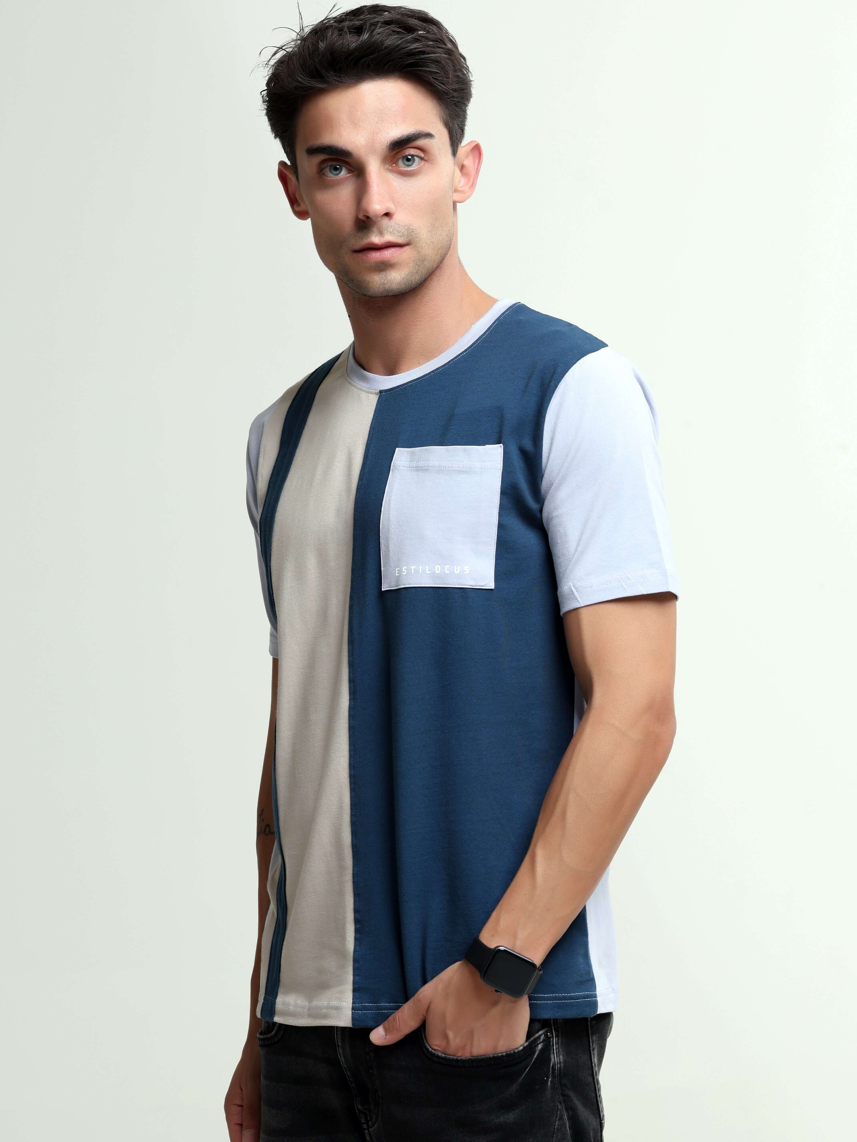 Surge clear blue light weight tshirt shop online at Estilocus. This relax-fit Cut and Sew T-shirt is comfortable and the perfect essential all year round. Pair it with white jeans and sneakers and layer it up with a denim jacket for a casual and put-toget