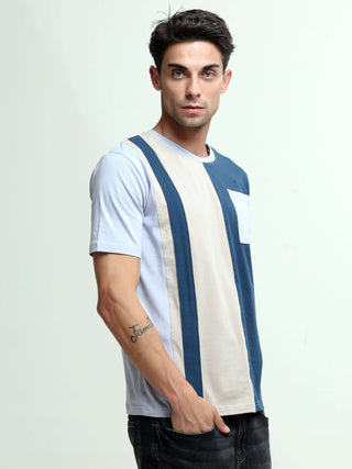 Surge clear blue light weight tshirt shop online at Estilocus. This relax-fit Cut and Sew T-shirt is comfortable and the perfect essential all year round. Pair it with white jeans and sneakers and layer it up with a denim jacket for a casual and put-toget