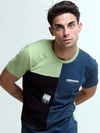 Vigor cardamom green light weight tshirt shop online at Estilocus. This relax-fit Cut and Sew T-shirt is comfortable and the perfect essential all year round. Pair it with white jeans and sneakers and layer it up with a denim jacket for a casual and put-t