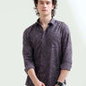 Men's Paisley Purple Floral Shirt - New Summer Arrival shop online at Estilocus. Elevate your style with our Paisley Dusky Purple Shirt for men. A new summer casual with a unique floral print, perfect for any wardrobe.