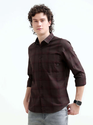 Missys Brown Plaid Shirt - New Men's Summer Arrival shop online at Estilocus. Embrace elegance with Missys brown classic plaid shirt: perfect for summer style. Shop the latest in men's casual chic. New arrival!