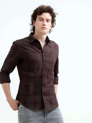 Missys Brown Plaid Shirt - New Men's Summer Arrival shop online at Estilocus. Embrace elegance with Missys brown classic plaid shirt: perfect for summer style. Shop the latest in men's casual chic. New arrival!