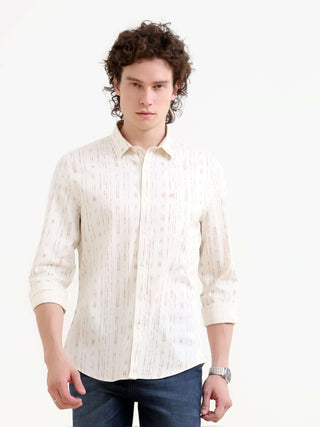 Soren Peach Stripe Shirt - New Men's Summer Casual Wear shop online at Estilocus. Elevate your style with the Soren cotton stripe shirt, your go-to for cool comfort this summer. Shop the new arrival for a fresh look!