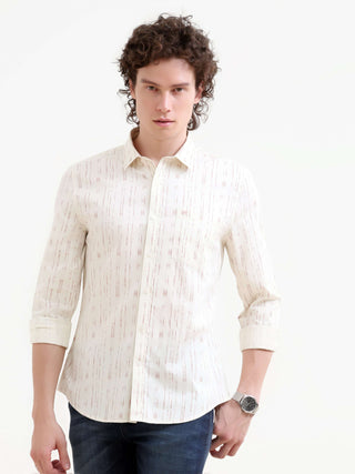 Soren Peach Stripe Shirt - New Men's Summer Casual Wear shop online at Estilocus. Elevate your style with the Soren cotton stripe shirt, your go-to for cool comfort this summer. Shop the new arrival for a fresh look!