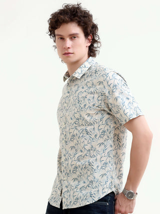 Men's Tropical Sage Teal Shirt - New Summer Arrival shop online at Estilocus. Embrace summer style with our new arrival - men's tropical sage pastel teal shirt. Perfect for casual wear and sunny vibes.