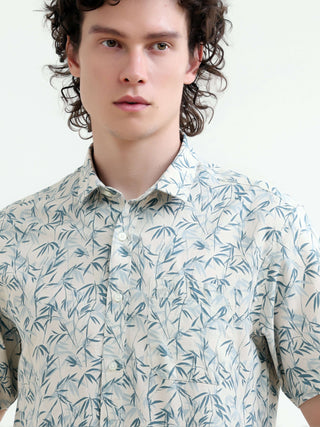 Men's Tropical Sage Teal Shirt - New Summer Arrival shop online at Estilocus. Embrace summer style with our new arrival - men's tropical sage pastel teal shirt. Perfect for casual wear and sunny vibes.