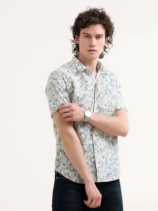 Men's Tropical Sage Teal Shirt - New Summer Arrival shop online at Estilocus. Embrace summer style with our new arrival - men's tropical sage pastel teal shirt. Perfect for casual wear and sunny vibes.