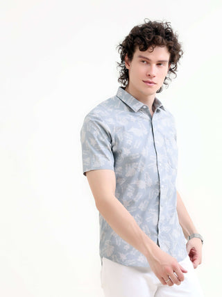 Men's Tropical Palm Printed Shirt - New Arrival shop online at Estilocus. Embrace summer with our Tropical Palm Tree Shirt. Perfect for men's casual wear, this new arrival promises style & comfort. Shop now!