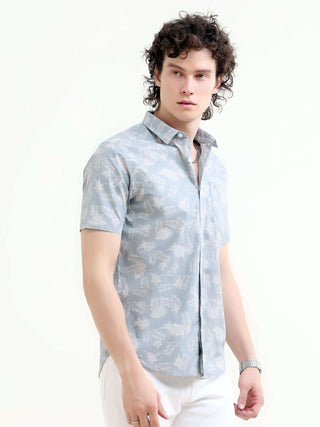 Men's Tropical Palm Printed Shirt - New Arrival shop online at Estilocus. Embrace summer with our Tropical Palm Tree Shirt. Perfect for men's casual wear, this new arrival promises style & comfort. Shop now!