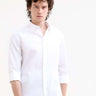 Layerr Dusky White Shirt - Men's Summer Essential shop online at Estilocus. Elevate summer style with Layerr's Dusky White Solid Shirt. Perfect fit, 100% cotton comfort. Shop the new arrival for your urban wardrobe.