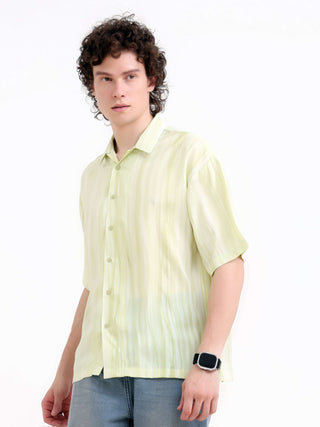 Men's Pastel Lemon Oversized Shirt - Summer Essential shop online at Estilocus. Embrace summer with our Tonal Pastel Lemon Shirt. Perfect for a relaxed look. Lightweight & oversized for ultimate comfort. Shop new arrivals!