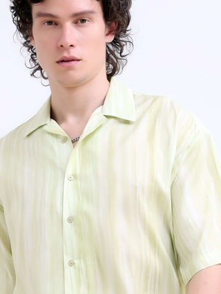 Men's Pastel Lemon Oversized Shirt - Summer Essential shop online at Estilocus. Embrace summer with our Tonal Pastel Lemon Shirt. Perfect for a relaxed look. Lightweight & oversized for ultimate comfort. Shop new arrivals!