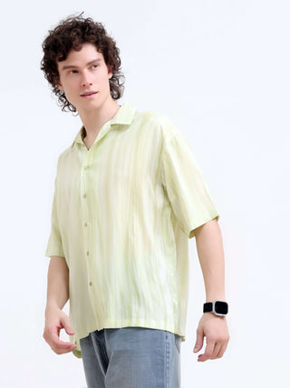 Men's Pastel Lemon Oversized Shirt - Summer Essential shop online at Estilocus. Embrace summer with our Tonal Pastel Lemon Shirt. Perfect for a relaxed look. Lightweight & oversized for ultimate comfort. Shop new arrivals!