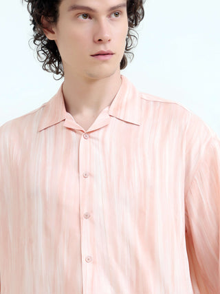 Pastel Pink Oversized Shirt for Men - Shop New Arrival shop online at Estilocus. Embrace summer with our pastel pink oversized shirt for men. Perfect for a casual yet stylish look. Lightweight, comfy & in the latest style!