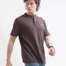 Pinnacle Brown Henley T-Shirt for Men - Shop Now shop online at Estilocus. Discover the comfort of our 100% Cotton Pinnacle Henley T-Shirt. Perfect for summer, it's a new arrival that complements any casual menswear. Shop today!