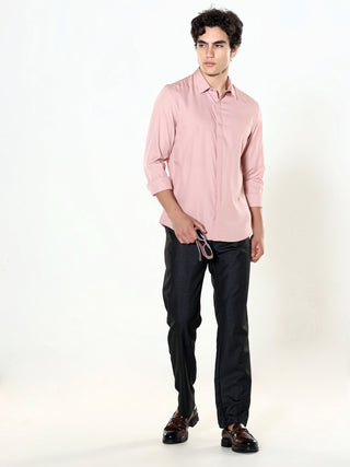 Canyon Clay Rustic Pink Seamless Solid Shirt