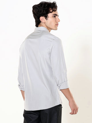 Mirage Grey Seamless Solid Shirt