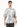 White Black AOP Men's Casual Half Sleeve Shirt