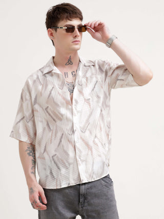 Unique vision brown crochet oversized shirt - Men's Casual Wear shop online at Estilocus. Embrace summer with our Unique Vision Brown Crochet Oversized Shirt. Perfect for a relaxed, streetwear vibe with a comfortable, lightweight fit.