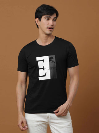 Vintage Edition Printed Black T Shirt shop online at Estilocus. 100% Cotton Designed and printed on knitted fabric. The fabric is stretchy and lightweight, with a soft skin feel and no wrinkles. Crew neck collar which is smooth on the neck and keeps you c