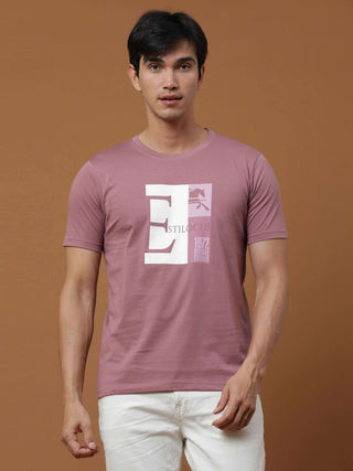 Vintage Edition Printed Peach T Shirt shop online at Estilocus. 100% Cotton Designed and printed on knitted fabric. The fabric is stretchy and lightweight, with a soft skin feel and no wrinkles. Crew neck collar which is smooth on the neck and keeps you c