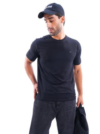 Bristol Black Solid T-Shirt