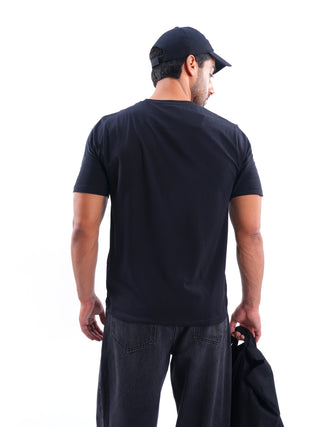 Bristol Black Solid T-Shirt