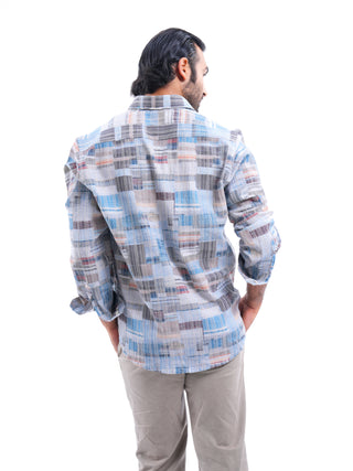 Lichen Multi-color Iron free Shirt