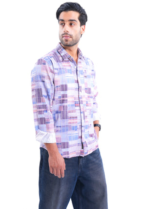 Amethyst Aura Lavender Iron-Free Shirt