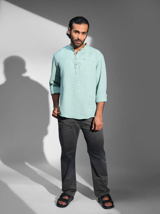 Hemlock Green Iron-free Kurta