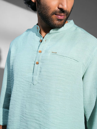 Hemlock Green Iron-free Kurta