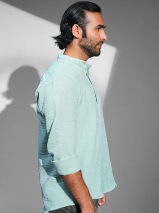 Hemlock Green Iron-free Kurta