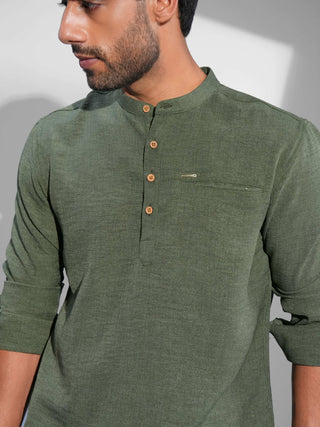 Vineyard Green Iron-free Kurta