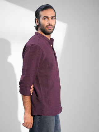 Winsor Wine Iron-free Kurta